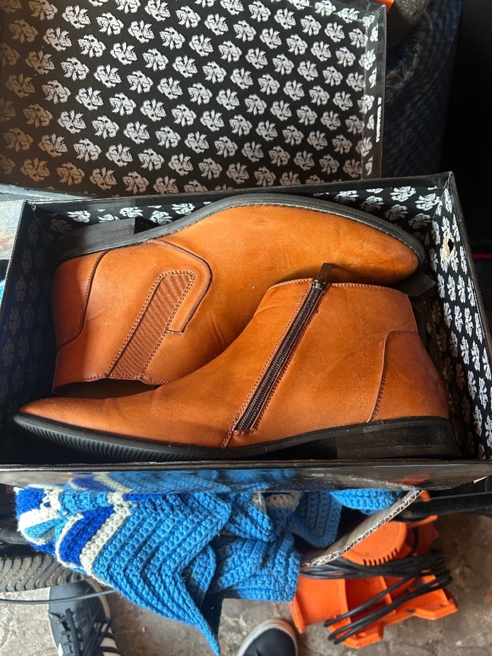 Zip Up Boots